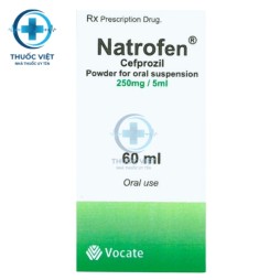 Natrofen 250mg/5ml Remedina S.A