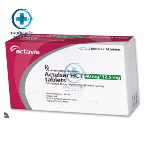 Actelsar HCT 40mg/12,5mg Actavis