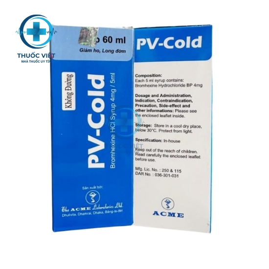 PV-Cold 4mg/5ml Acme Laboratories