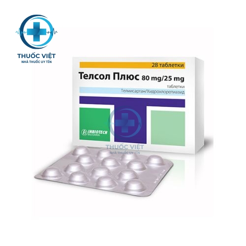 Telsol plus 80mg/25mg tablets Liconsa